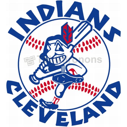 Cleveland Indians T-shirts Iron On Transfers N1554 - Click Image to Close